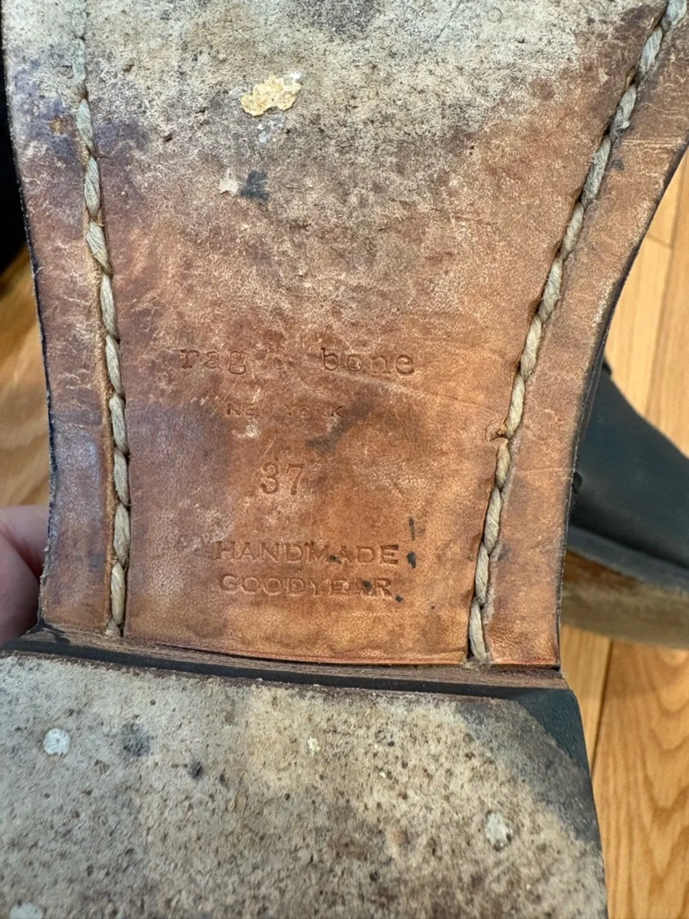 Rag and Bone Leather Moto Boots - Picture 8 of 8